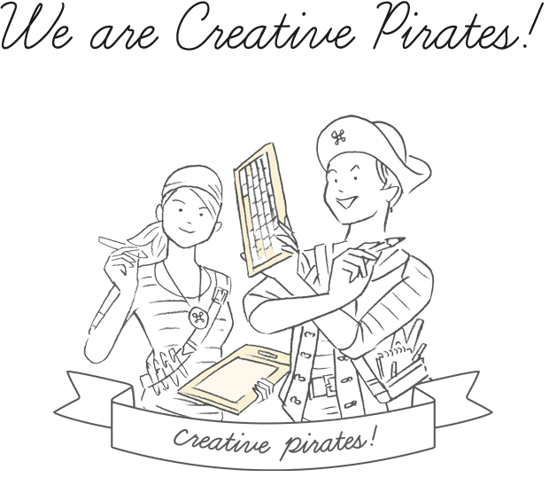 We are Creative Pirates!